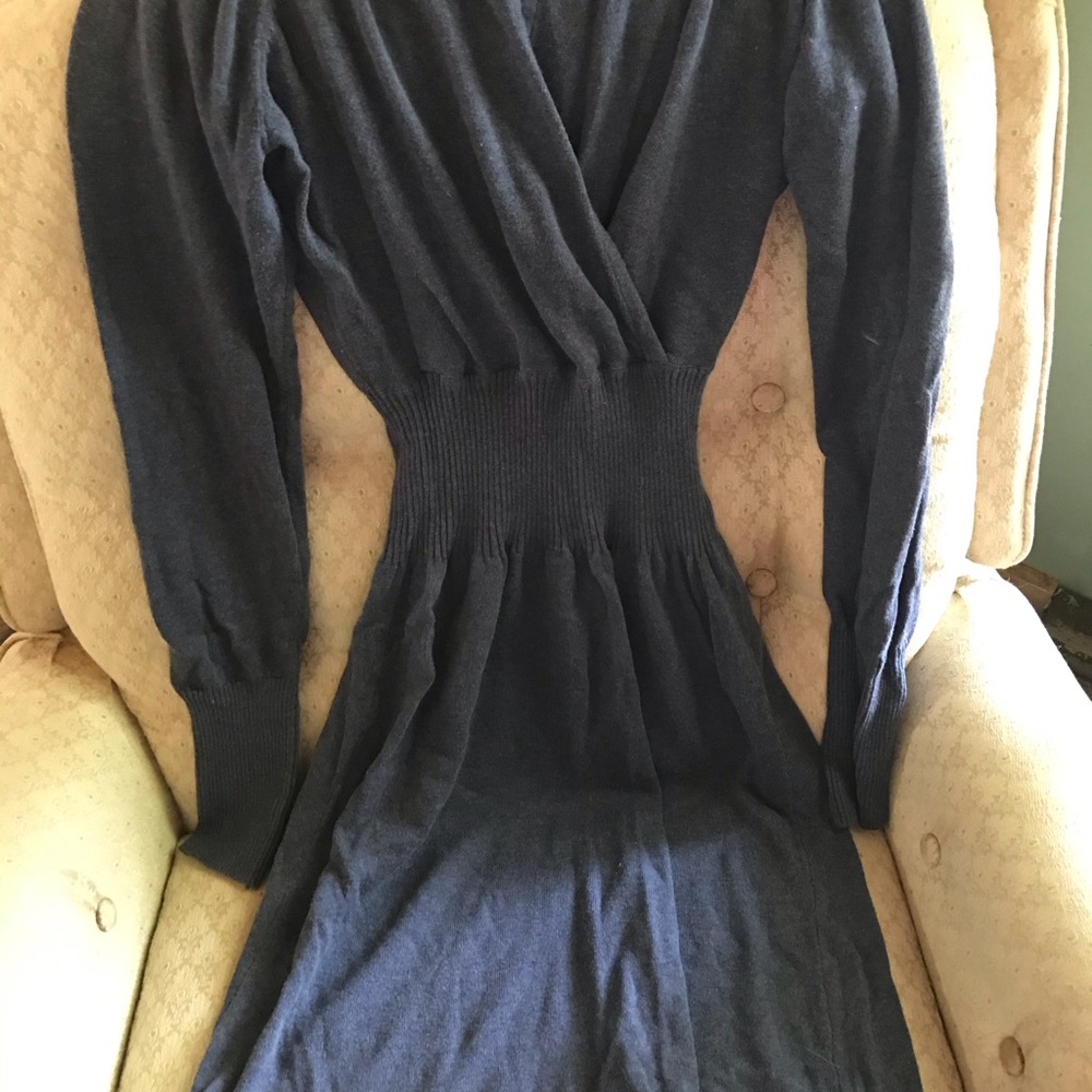 Prana sweater dress. Keyhole.